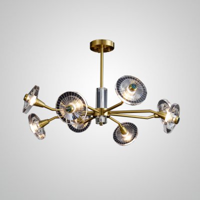 Потолочная люстра JANICA L8 Brass ImperiumLoft 193530-23