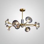Потолочная люстра JANICA L8 Brass ImperiumLoft 193530-23