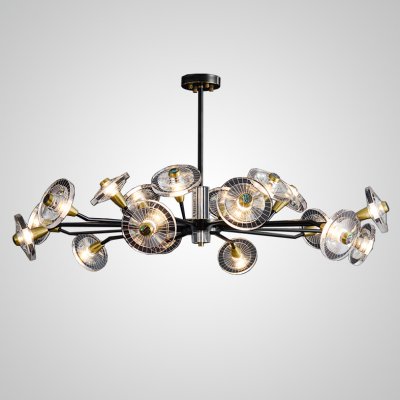 Потолочная люстра JANICA L18 Brass Black ImperiumLoft 193536-23