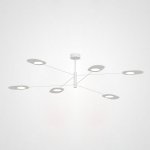 Люстра на штанге INGEL D110 6 lamps White ImperiumLoft 193548-26