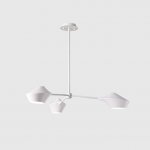 Люстра на штанге LANT D65 3 lamps White ImperiumLoft 193571-26