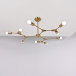 Люстра на штанге LATE D103 Gold ImperiumLoft 193584-26