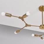 Люстра на штанге LATE D103 Gold ImperiumLoft 193584-26