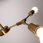 Люстра на штанге LATE D55 Gold ImperiumLoft 193585-26