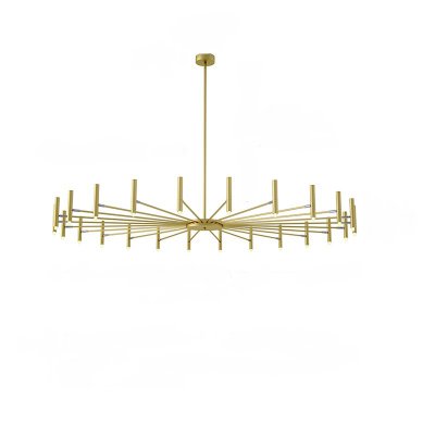 Люстра POP P40 Chandelier 24 lamps D180 Mod.A Gold ImperiumLoft 193610-26