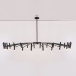 Люстра POP P40 Chandelier 24 lamps D180 Mod.B Black ImperiumLoft 193612-26