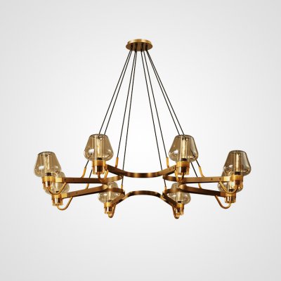 Люстра MONTALEMBERT D115 Brown ImperiumLoft 193633-26 Люстра MONTALEMBERT D115 Brown ImperiumLoft 193633-26