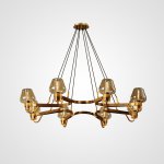 Люстра MONTALEMBERT D115 Brown ImperiumLoft 193633-26