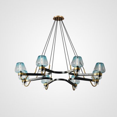 Люстра MONTALEMBERT D115 Blue ImperiumLoft 193636-26 Люстра MONTALEMBERT D115 Blue ImperiumLoft 193636-26