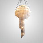 Подвесная люстра CONCORDIA GOLD D60 Chrome ImperiumLoft 193718-23