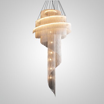 Подвесная люстра CONCORDIA GOLD D80 Chrome ImperiumLoft 193721-23