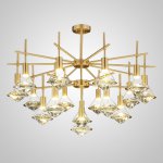 Потолочная люстра GLASGOW CH L16 ImperiumLoft 193734-23