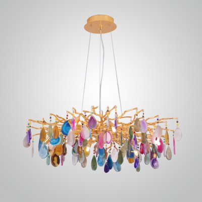 Подвесная люстра AGATE COLOR L8 ImperiumLoft 193743-23