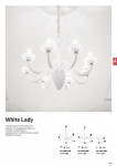 Подвесной светильник Ideal lux WHITE LADY SP8 (19390)