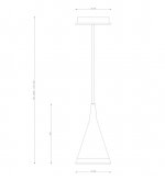 Подвесной светильник Artemide 1939030A Vigo