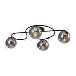 Люстра современная Экономсвет 19393/4BK GR