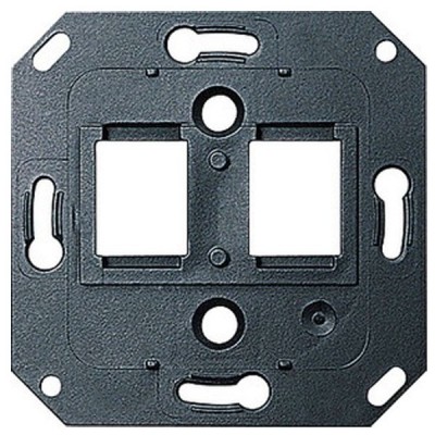 Gira Мех Суппорт прямой ТЛФ/комп розетки д/вставок АТ+Т Lucent (G19400)