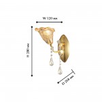 Настенный светильник Favourite 1943-1W Lotos