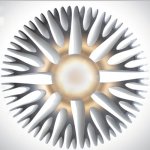 Светильник настенный бра Artemide 1943010A Florensis