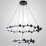 Подвесная люстра AQUATIO L48 Black ImperiumLoft 194903-23