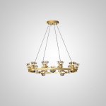 Подвесная люстра KENDRA CH D63 Gold ImperiumLoft 194923-23
