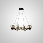 Подвесная люстра KENDRA CH D63 Black Brass ImperiumLoft 194924-23