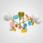 Потолочная люстра MATISSE B D80 Gold Multicolor ImperiumLoft 194949-23