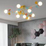Потолочная люстра MATISSE B D80 Gold Multicolor ImperiumLoft 194949-23