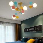 Потолочная люстра MATISSE B D80 Gold Multicolor ImperiumLoft 194949-23