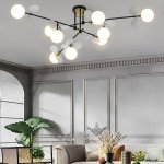 Потолочная люстра MATISSE B D80 Black Multicolor ImperiumLoft 194950-23