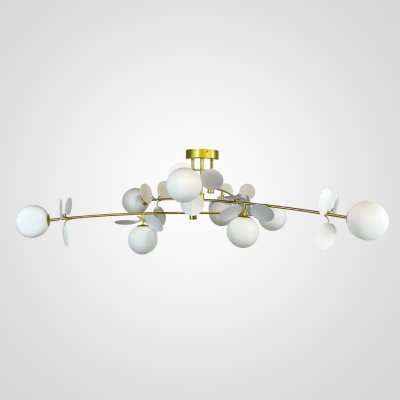 Потолочная люстра MATISSE B D120 Gold White ImperiumLoft 194951-23