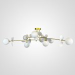 Потолочная люстра MATISSE B D120 Gold White ImperiumLoft 194951-23