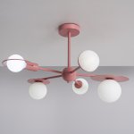 Потолочная люстра HENDY Pink ImperiumLoft 194954-23