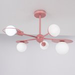 Потолочная люстра HENDY Pink ImperiumLoft 194954-23