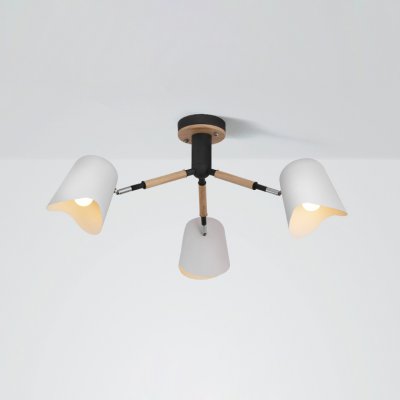 Люстра на штанге NOTCH D70 White ImperiumLoft 194981-26