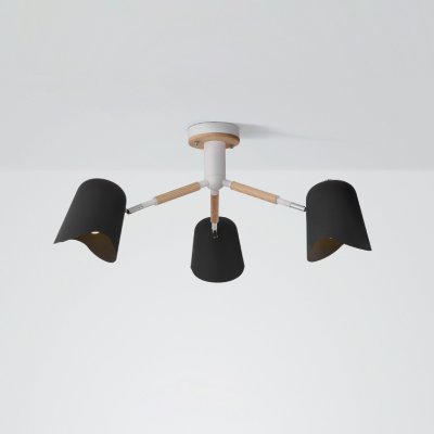 Люстра на штанге NOTCH D70 Black ImperiumLoft 194982-26