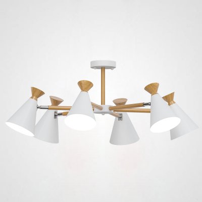 Люстра на штанге OLA D76.5 White ImperiumLoft 194988-26