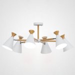 Люстра на штанге OLA D76.5 White ImperiumLoft 194988-26