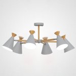 Люстра на штанге OLA D76.5 Gray ImperiumLoft 194989-26