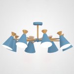 Люстра на штанге OLA D90,5 Blue ImperiumLoft 194993-26