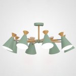 Люстра на штанге OLA D90,5 Green ImperiumLoft 194994-26