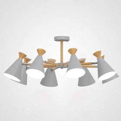 Люстра на штанге OLA D90,5 Gray ImperiumLoft 194995-26 Люстра на штанге OLA D90,5 Gray ImperiumLoft 194995-26