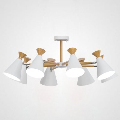 Люстра на штанге OLA D90,5 White ImperiumLoft 194996-26 Люстра на штанге OLA D90,5 White ImperiumLoft 194996-26