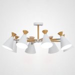 Люстра на штанге OLA D90,5 White ImperiumLoft 194996-26