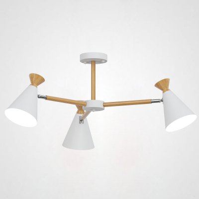 Люстра на штанге OLA D60,5 White ImperiumLoft 195003-26