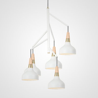 Люстра на штанге OPLAND CH D61 White ImperiumLoft 195012-26