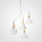 Люстра на штанге OPLAND CH D61 White ImperiumLoft 195012-26