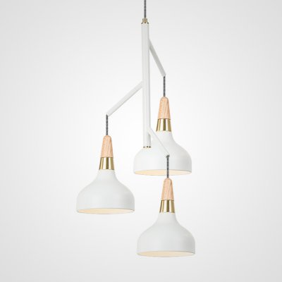 Люстра на штанге OPLAND CH D37 White ImperiumLoft 195014-26