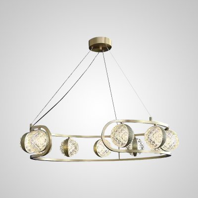 Подвесная люстра MAIRIN CH D90 ImperiumLoft 195444-23