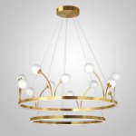 Подвесная люстра ALET D88 D60 ImperiumLoft 195448-23